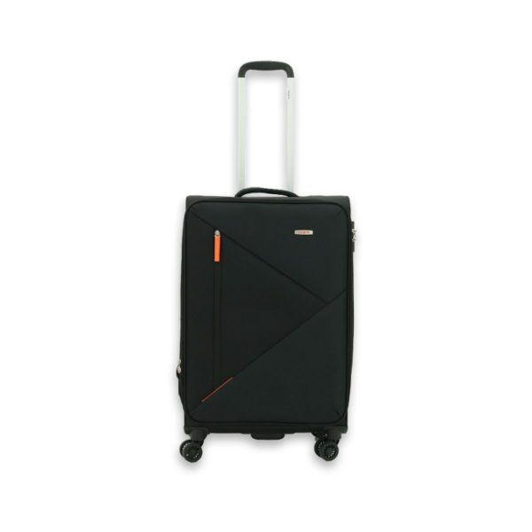 Troler Lamonza Kai, Negru, 79 x 48 x 31 cm