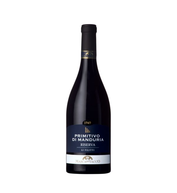Masca del Tacco Li Filitti Primitivo di Manduria Riserva - Vin Rosu Sec - Italia - 0.75L