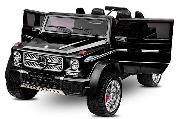 Masinuta electrica Mercedes G650 Maybach Loundlet 4x4 180W 12V 14Ah culoare Neagra