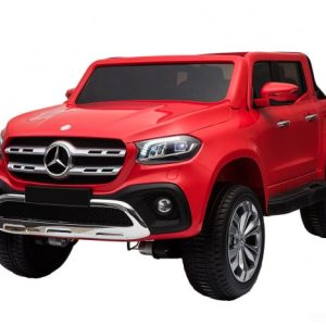 Masinuta electrica Mercedes X-Class 4x4 180W 12V 14Ah PREMIUM, culoare Rosie