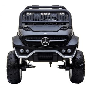 Masinuta electrica pentru 2 copii Mercedes UNIMOG 4x4 140W PREMIUM culoare Neagra