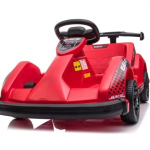 Masinuta-Kart electric pentru copii 2-5 ani, RACE8 35W 6V, telecomanda, culoare Rosu