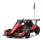Masinuta - Kart electric pentru copii 3-11 ani, Racing F1 500W 24V, telecomanda, culoare rosie