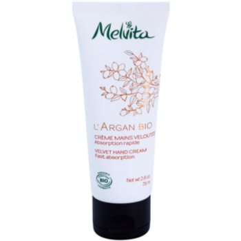 Melvita L'Argan Bio crema de maini cu textura fina