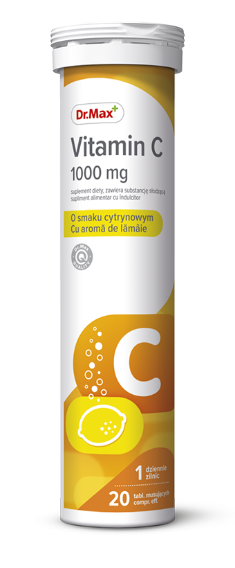 Dr.Max Vitamina C 1000mg, 20 comprimate efervescente
