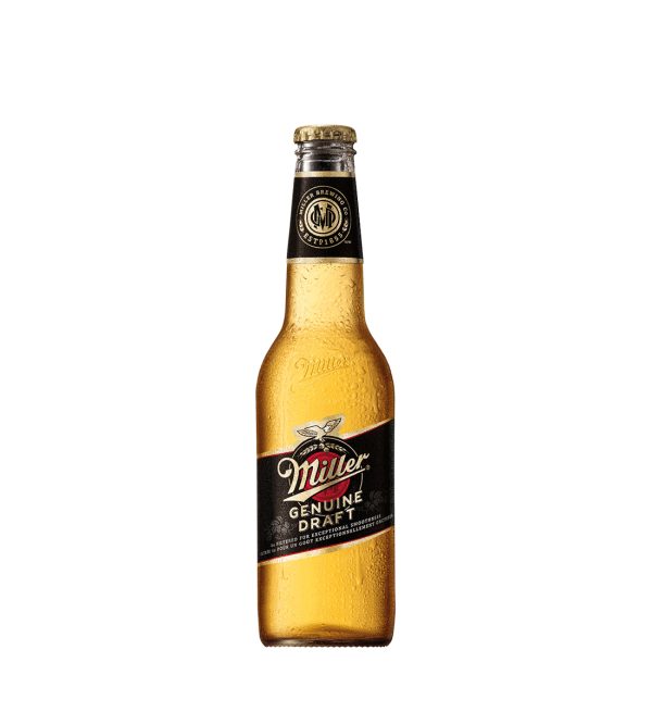 Miller Genuine Draft - sticla - 0.33L