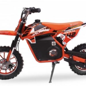 Motocicleta electrica pentru copii Eco Jackal 1000W 10 inch, culoare Portocalie