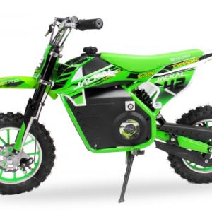Motocicleta electrica pentru copii Eco Jackal 1000W 10 inch, culoare Verde