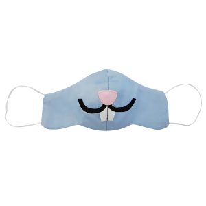 Masca de fata, copii 6-12 ani, reutilizabila, forma anatomica cu botic Soricel, Noriel