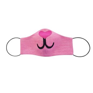 Masca de fata, copii 3-6 ani, forma anatomica, reutilizabila, Noriel, iepuras