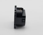 Modul Intrerupator Dublu din Silicon cu Touch LUXION