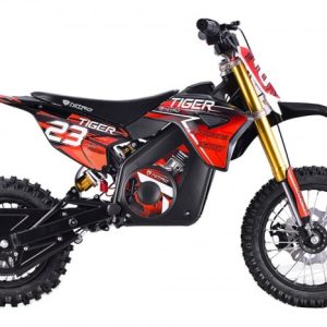 Motocicleta electrica Eco Tiger 1000W 36V 12 10 Rosu