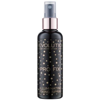 Makeup Revolution Pro Fix spray pentru fixare și strălucire