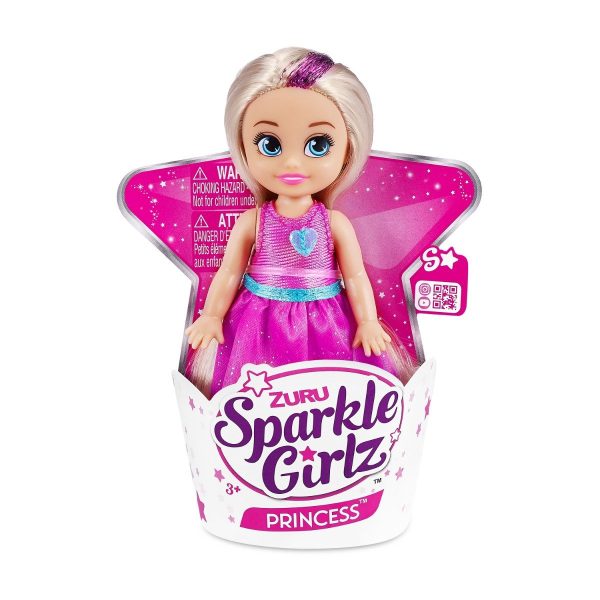 Papusa Printesa mini, Sparkle Girlz, 12 cm