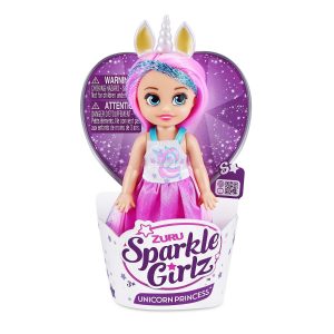 Papusa Unicorn mini, Sparkle Girlz, 12 cm