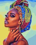 Set Pictura pe numere, Acuarello, Colors of Africa