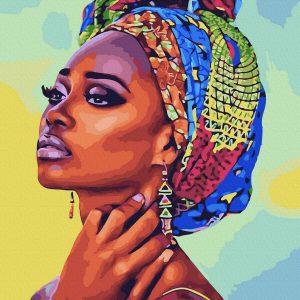 Set Pictura pe numere, Acuarello, Colors of Africa