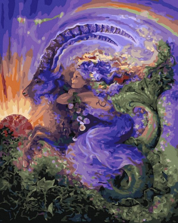 Set Pictura pe numere, Acuarello, Zodia Capricorn