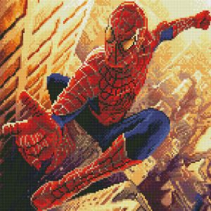 Set Goblen cu diamante, Acuarello, Spiderman