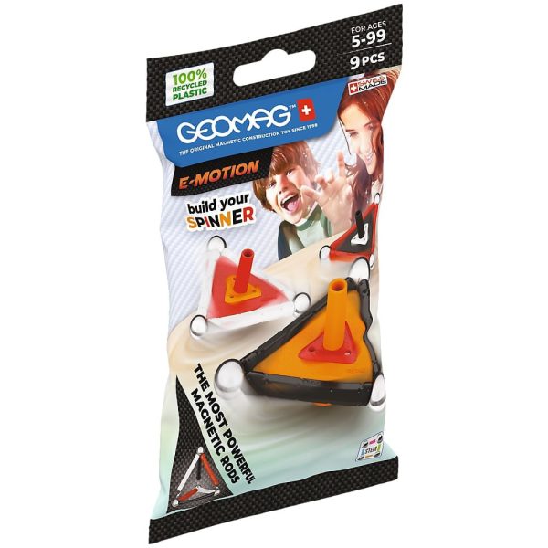 Joc de constructie Geomag, E-Motion, 9 piese
