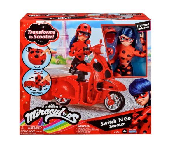 Scuterul Buburuzei Miraculous Ladybug