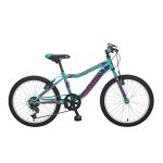 Bicicleta Polar, Booster Plasma, 20 inch, Turcoaz