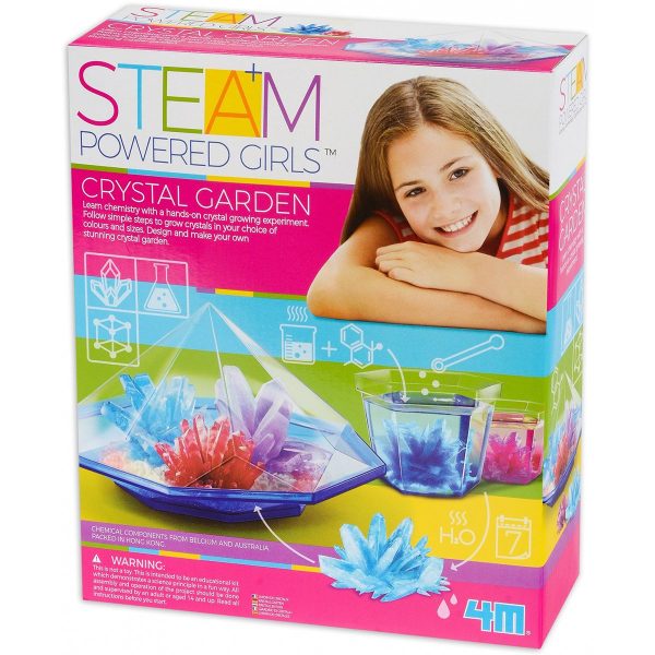 Set stiintific 4M, Gradina cu cristale, Steam Kids