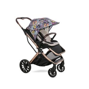 Copertina pentru carucior, model universal, protectie solara Lorelli, Magic Flowers