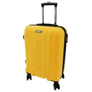Troler Lamonza Glamour, galben, 55 x 39 x 23 cm