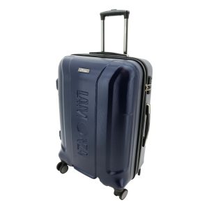 Troler Lamonza Glamour, albastru, 68 x 45 x 27 cm
