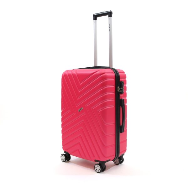 Troler Lamonza Malibu, fucsia, 66 x 44 x 27 cm