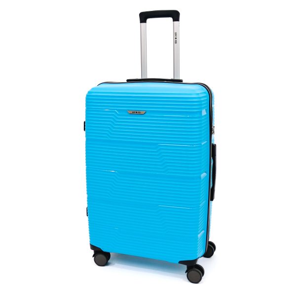 Troler Lamonza Reno, 72 x 47 x 29 cm, Albastru