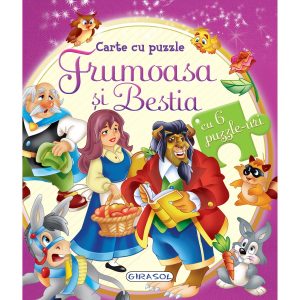 Carte cu puzzle, Frumoasa si Bestia