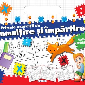 Bloc cu abtibilduri - Inmultire si impartire