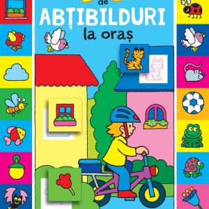 Carte cu 96 de abtibilduri la oras