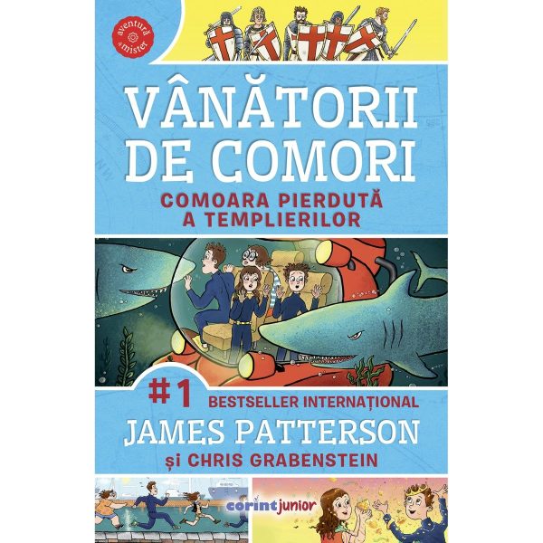 Vanatorii de comori - Comoara pierduta a templierilor, Chris Grabenstein, James Patterson