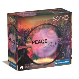 Puzzle Clementoni, Peisaj de Toamna in Reflexie, 500 piese