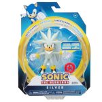 Figurina articulata, Sonic the Hedgehog, Silver, 6 cm