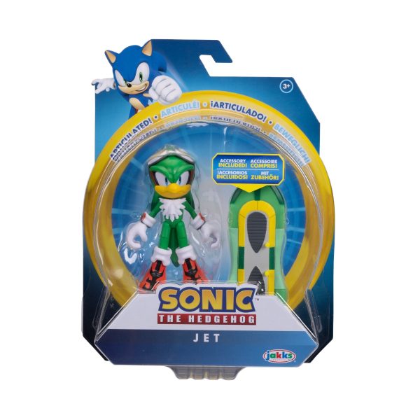 Figurina articulata, Sonic the Hedgehog, Jet, 10 cm