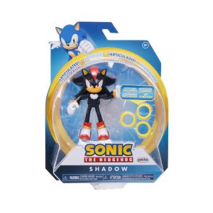 Figurina articulata cu accesoriu, Sonic the Hedgehog, Shadow, 10 cm
