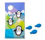 Hraneste pinguinii, joc de aruncare la tinta, BS Toys