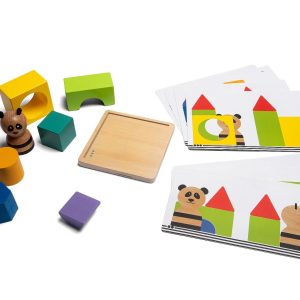 Joc de logica Panda puzzle, BS Toys