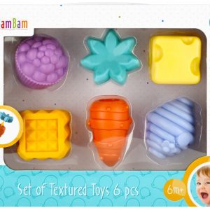Set de joaca senzorial BamBam, 6 buc