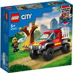 LEGO® City - Salvare cu masina de pompieri 4x4 (60393)