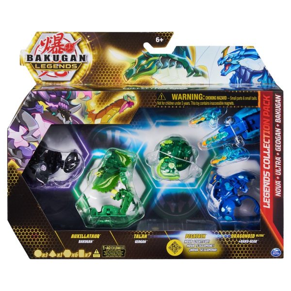 Figurina Bakugan Legends, 4 piese, S5, 20140064