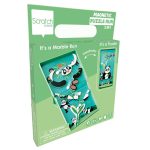 Puzzle magnetic Scratch, Panda, 11 piese
