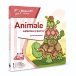 Carte interactiva, Raspundel Istetel, Animale salbatice si puii lor
