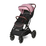 Carucior pentru nou-nascut Lorelli Storm, pana la 22 kg cadru aluminiu, Loden Rose Quartz