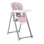 Scaun de masa reglabil, Lorelli Party, cadru din aluminiu, Mellow Rose Leather