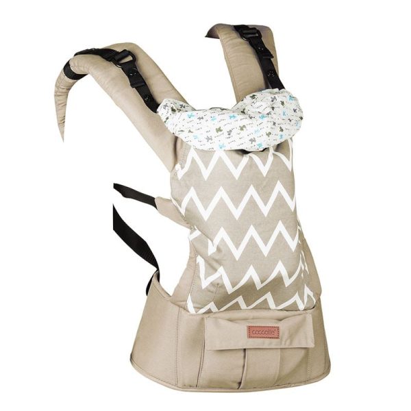 Marsupiu ergonomic multifunctional Coccolle Libra, Gri